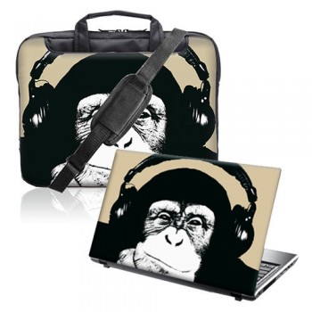 Torba na notebooka laptopa 15" - 15.6" + vinylowa okładka na lapropa